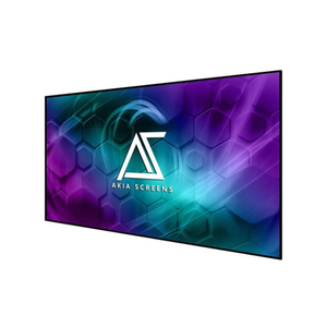 Akia Screens 100 Edge Free Fixed Projector Screen 16:9 Home Theater"
