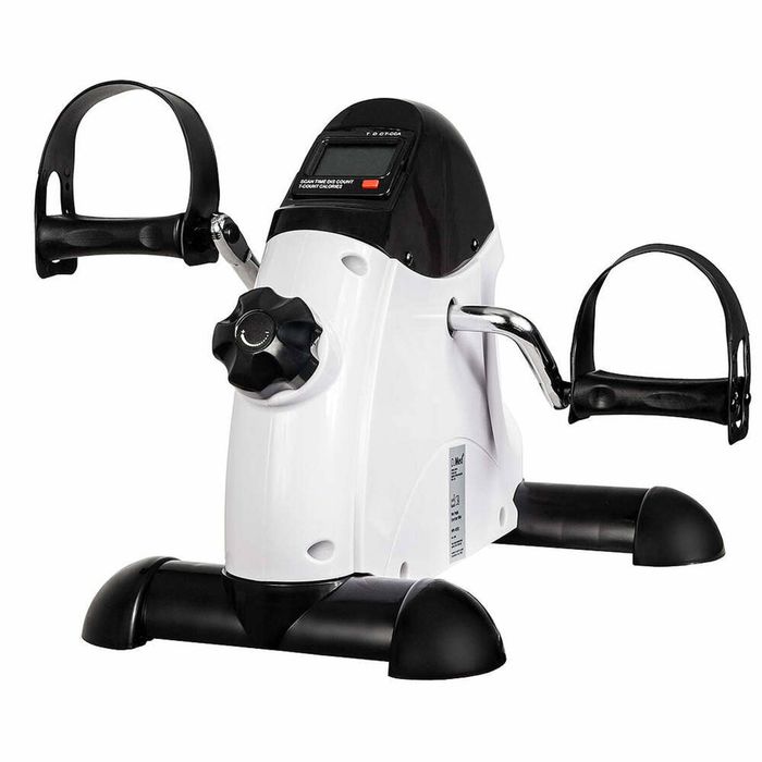 Compact Mini Exercise Bike for Home & Office Fitness, Pedal Exerciser with LCD Display, Portable & Quiet