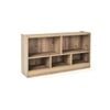 Costway 5-cube Kids Bookshelf Children Bookcase Wood Toy Storage Cabinet Organizer Magazine Display Bedroom Living Room