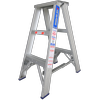 Indalex 0.9m 180KG Pro Series Industrial Aluminium Double Sided Step Ladder