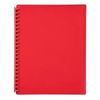 Marbig Refillable Display Book 20 pocket (A4) (Red)