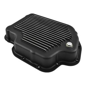 Cal Custom Transmission Pan TH400 Automatic Black Finned Aluminium