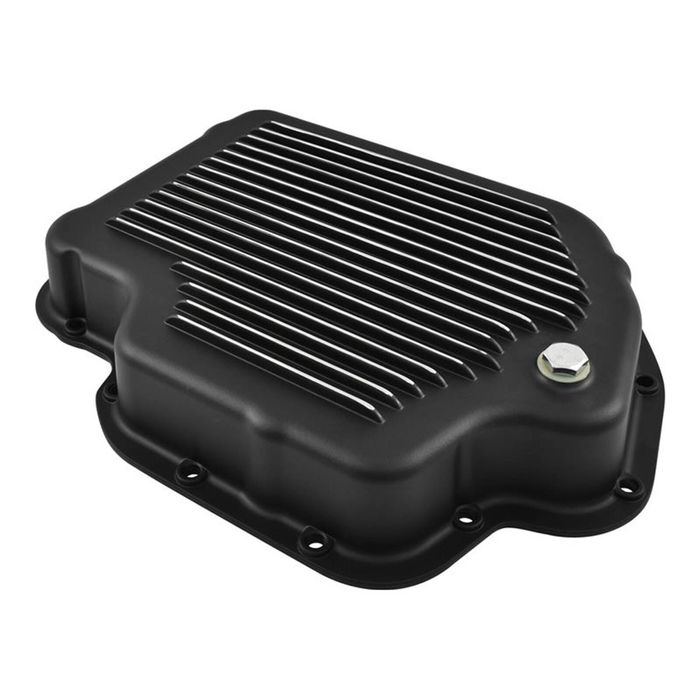 Cal Custom Transmission Pan TH400 Automatic Black Finned Aluminium