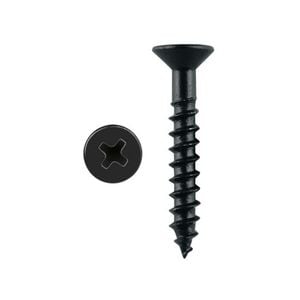 Pinnacle 3.5 x 16mm Black Countersunk Timber Screw - 350 Pack