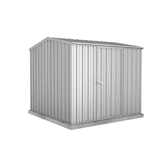 Absco Sheds 2.26 x 2.26 x 2.00m Zincalume Premier Single Door Garden Shed