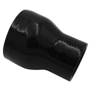 GASO Straight Reducer 3" to 2" (76-51mm) Silicone Hose Black