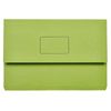 Marbig Slimpick Document Wallet (Foolscap) (Green)