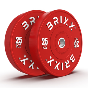 BRIXX 25kg PRO Colour Olympic Bumper Plates