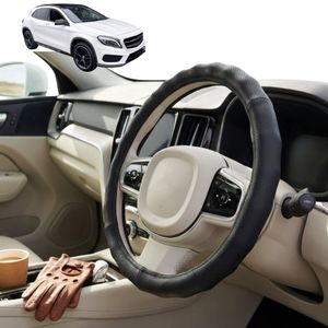 Australian Goose Steering Wheel Cover for Mercedes-Benz GLA SUV 2013 - 2019 (X156) Circle Black