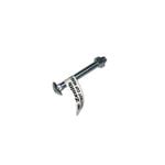 Zenith M8 x 45mm Zinc Plated Coach Head Bolt And Nut