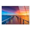 Landscape Wooded Bridge  Print 100% Australian Made 90 x 60cm  (Acrylic)