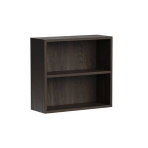 Kaboodle 500-599mm Truffle Oak Customisable Shallow Med Wall Open Shelf