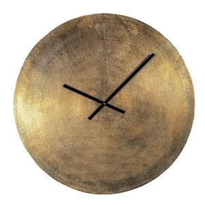 Ssh Collection Santos 60cm Wide Round Wall Clock - Antique Brass