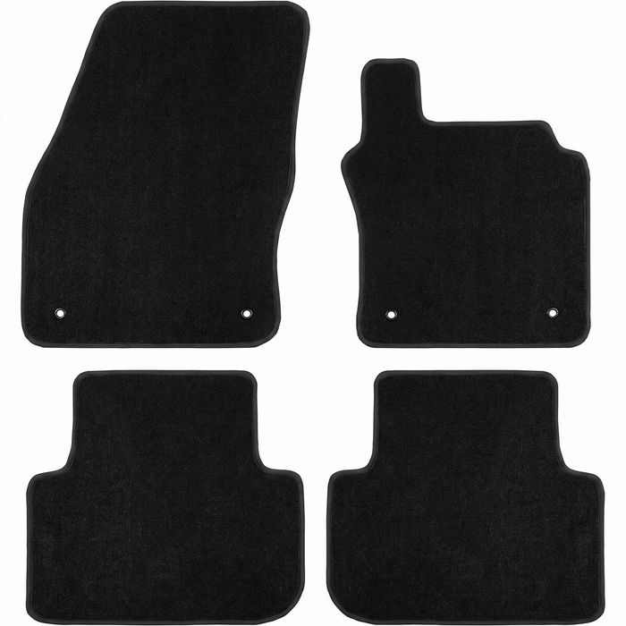 For Volkswagen VW Tiguan (AD/BW) 05/2016-2024 Custom Black Car Carpets Floor Mat