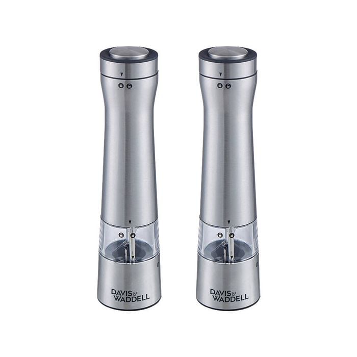 2PK Davis & Waddell Essentials Electronic Salt And Pepper Mill