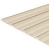 Suntuf Trimdek 5.4m Smooth Cream Polycarbonate Roofing Sheet