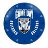 Nrl Snack Plate - Canterbury Bulldogs - 20cm Diameter - Melamine - Single