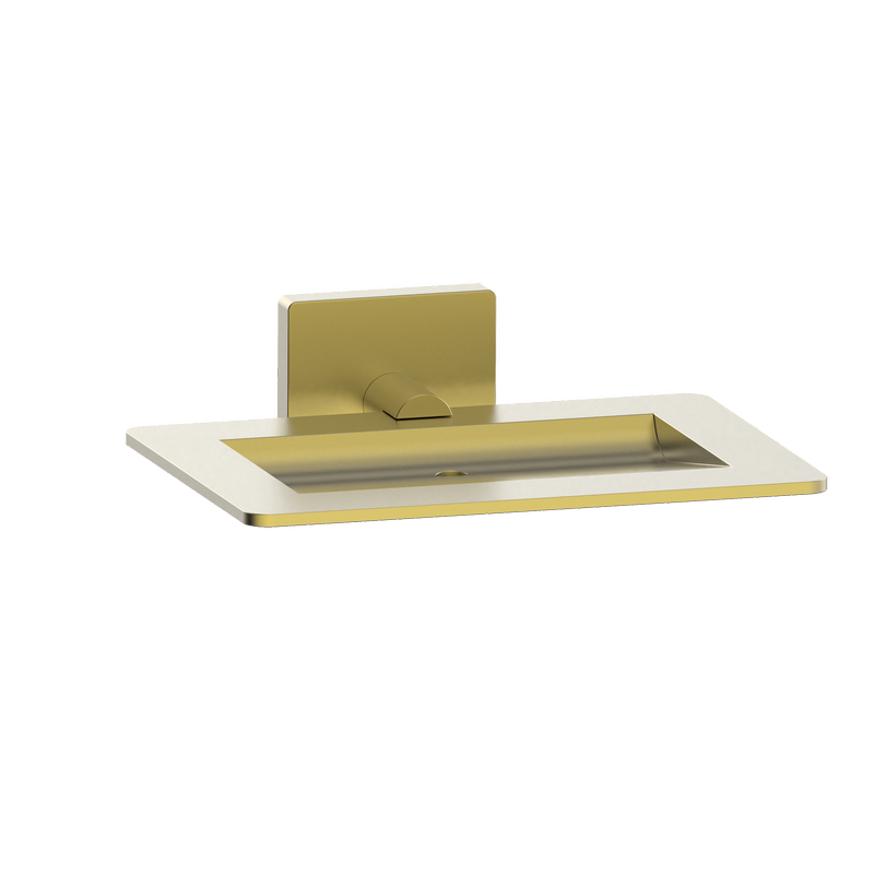 Rococo Soap Holder Brushed Brass - Brushed Brass