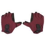 Women's Ventilated Weight Training Gloves - Deep Chcolate Truffle - L