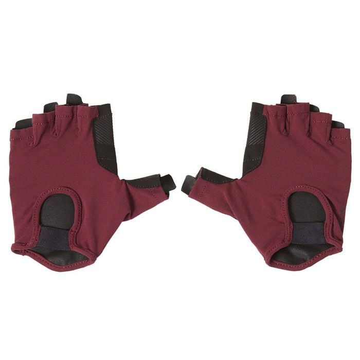 Women's Ventilated Weight Training Gloves - Deep Chcolate Truffle - L
