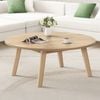 ALFORDSON Coffee Table Wooden Leg 75cm Wood