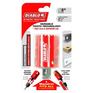 Diablo 51mm Bi-Metal Hole Saw