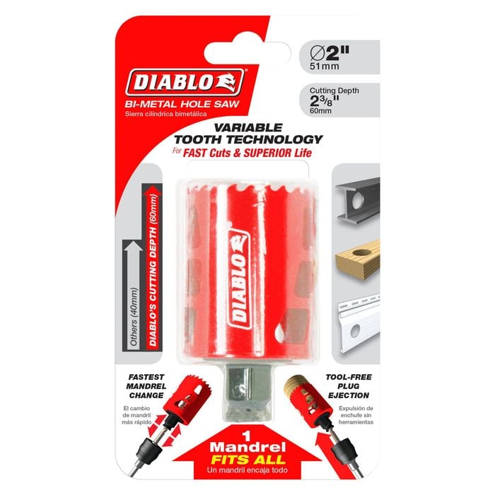 Diablo 51mm Bi-Metal Hole Saw