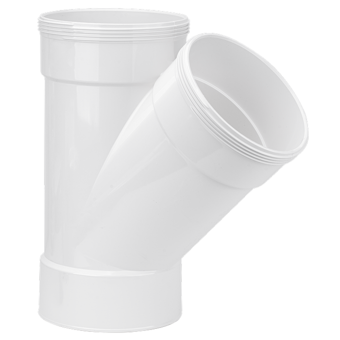 Holman 150mm 45° Female And Female PVC Stormwater Junction