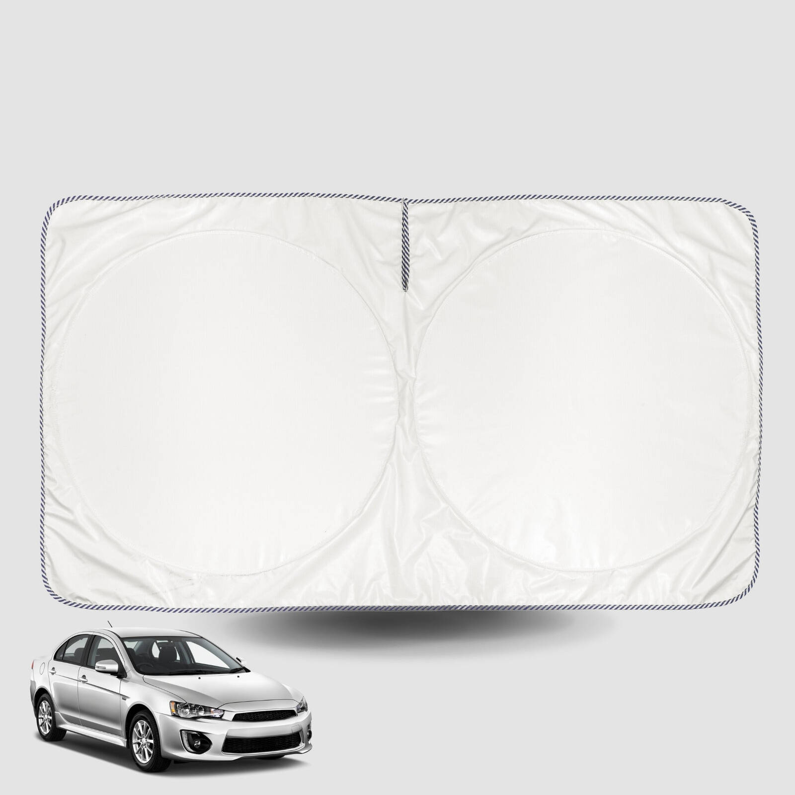 WellVisors Side Window Wind Deflector Visors - Mitsubishi Lancer And Evolution 2008 2009 2010 2011 2012 2013 2014 2015 Premium Series