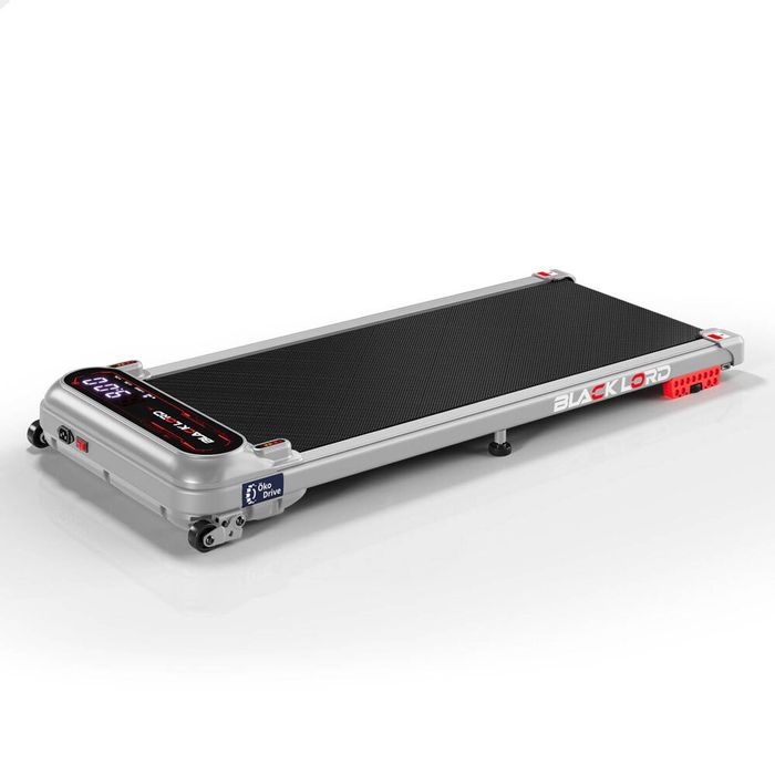 BLACK LORD Treadmill Walking Pad 3-Level Incline 390mm Silver