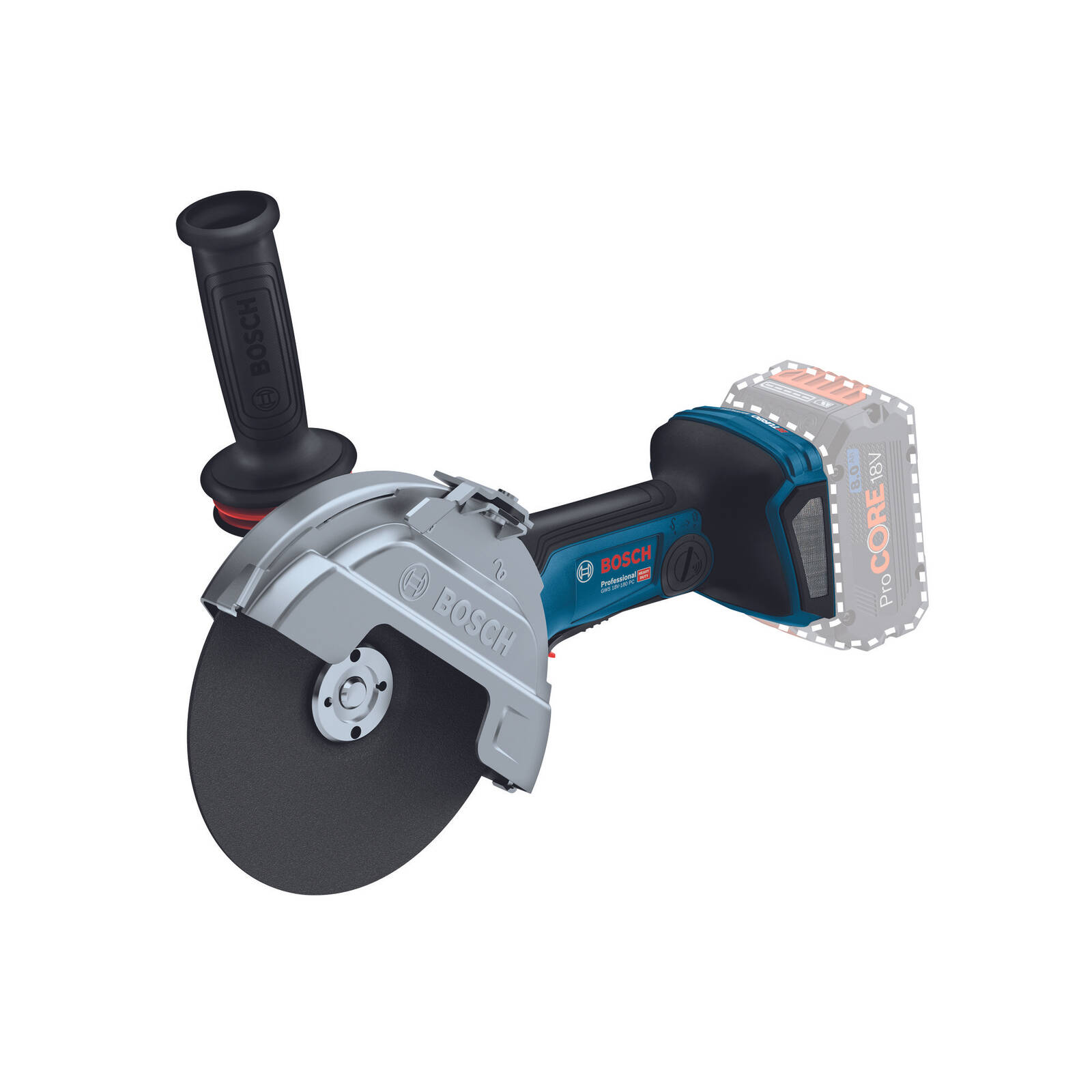 Bosch 18V Professional Brushless Angle Grinder 06019H6E01 Skin