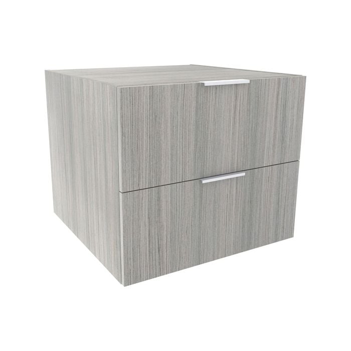 Lugna 512 x 600 x 580mm Mist 2 Drawer Storage Cabinet
