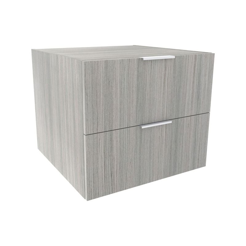 Lugna 512 x 600 x 580mm Mist 2 Drawer Storage Cabinet