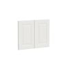 Kaboodle 600mm Gloss White Heritage Farmhouse Sink Doors - 2 Pack