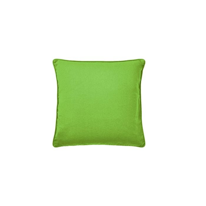 IDC Homewares Panama Green Piped Edge Solid Colour Cushion 43 x 43 cm