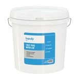 Handy 10L White Pail With Lid