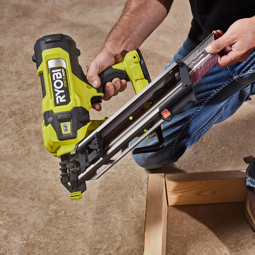 Ryobi 18V ONE HP Brushless AirStrike 30 34 Framing Nailer Tool Only Bunnings Australia