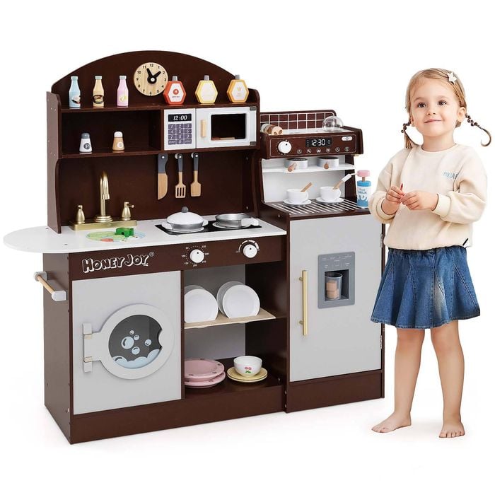 Costway Mini Pretend Kitchen Playset