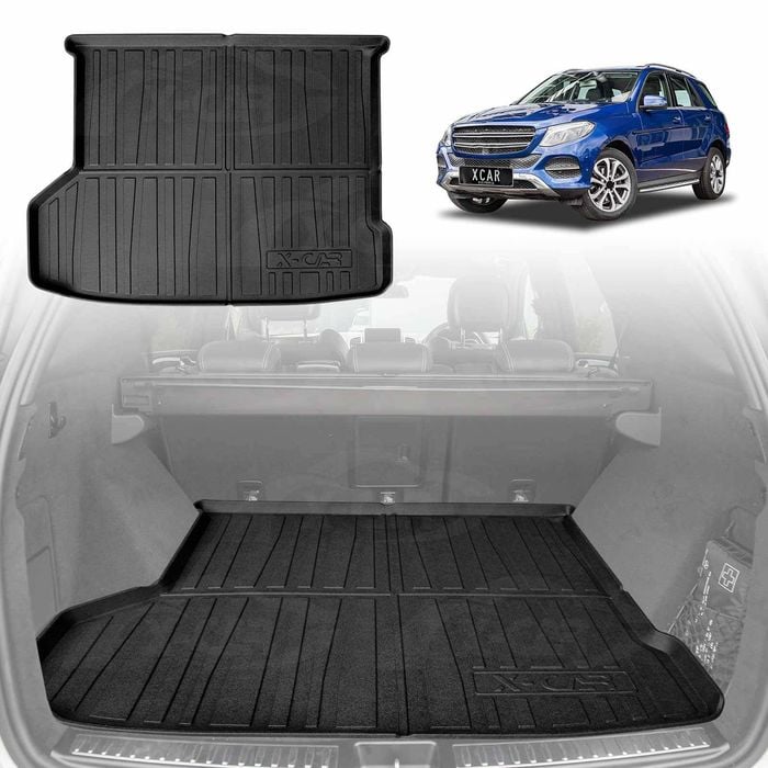 Waterproof Cargo Rubber Mat Boot Liner Luggage Tray Fit for Mercedes-Benz GLE Class 2015 2016 2017 2018