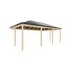 Softwoods 7.2 x 4.3m Hip Ends Pergola / Patio Kit