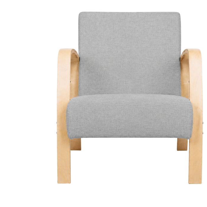 Bentwood Accent Chair - Grey