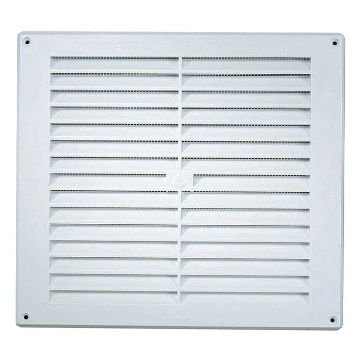 Haron 235 x 230mm White Wall Vent