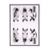 Ashdene Trio Grey 70x50cm Tea/Kitchen Towel - White