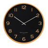 One Six Eight London Wallace Black 41cm Silent Wall Clock