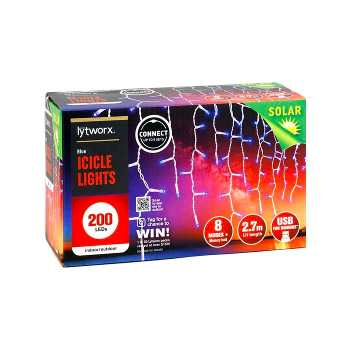 Icicle fairy lights bunnings sales