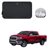 Front Windscreen Sun Shade for RAM 1500 Laramie 2019 - Current (DT) - Standard 150 x 85 cm - Black
