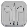 Handsfree Headphone Earphone w/ Mic 3.5mm Connector Jack - White