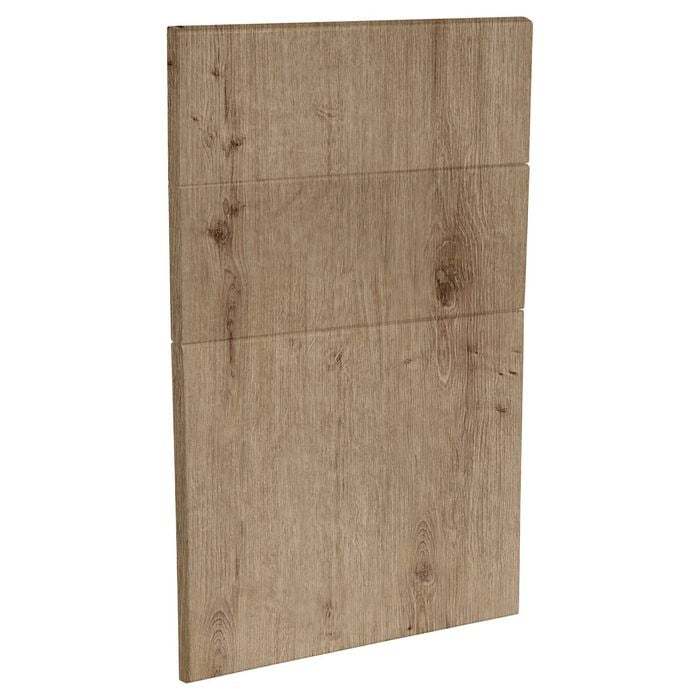 Kaboodle 450mm Spiced Oak Modern 3 Drawer Panels