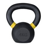 METEOR 4kg Cast Iron Kettlebells with Color-Coding
