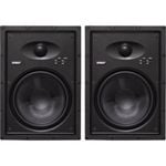 EWS800 8" Edgeless Inwall Speakers Pair Earthquake